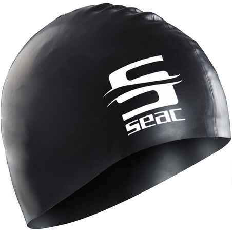 Casca de inot Seac SILICONE AD Negru 01