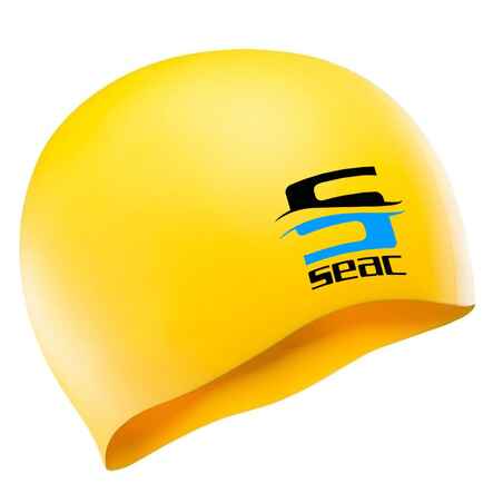 Casca de inot Seac SILICONE Galben 01