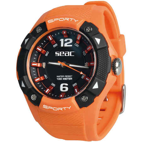 Ceas subacvatic Seac SPORTY Portocaliu 01