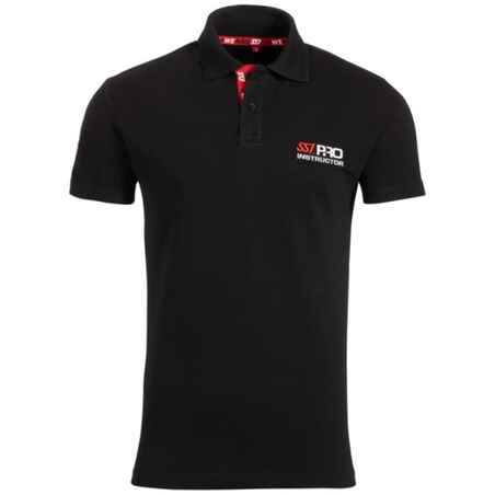 Tricou polo SSI INSTRUCTOR Black Man 01