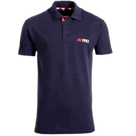 Tricou polo SSI PRO Blue Man 01