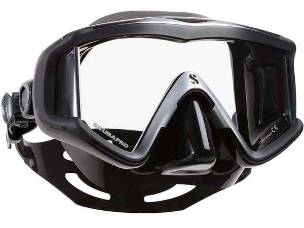 Masca Scubapro CRYSTAL VU Black Argintiu 01