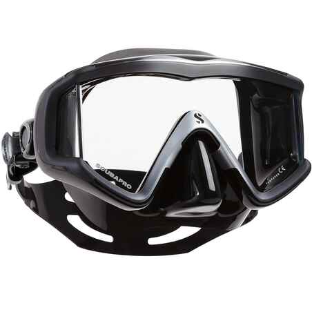 Masca Scubapro CRYSTAL VU Black Argintiu 01