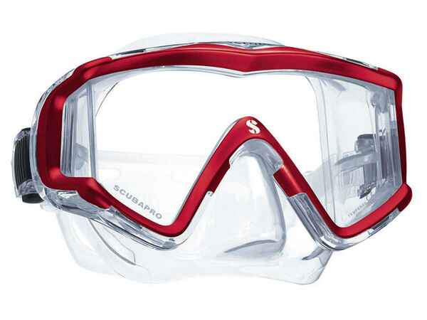 Masca Scubapro CRYSTAL VU Rosu 01