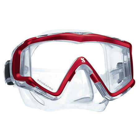 Masca Scubapro CRYSTAL VU Rosu 01
