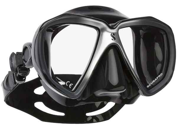 Masca Scubapro SPECTRA Black Argintiu 01