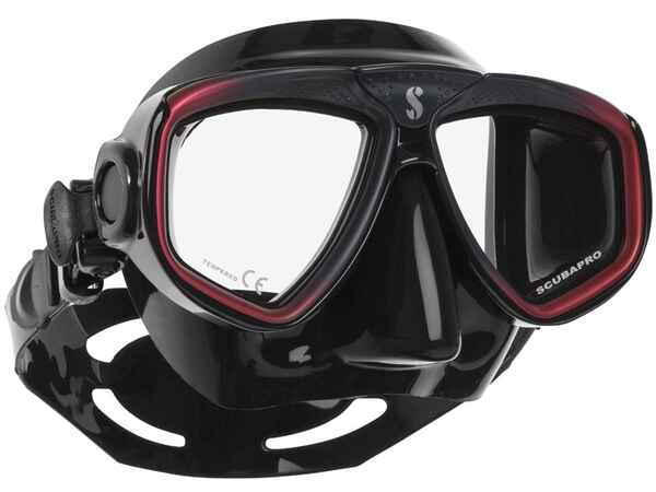 Masca Scubapro ZOOM EVO Black Rosu 01