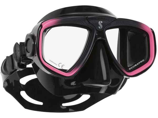 Masca Scubapro ZOOM EVO Black Roz 01