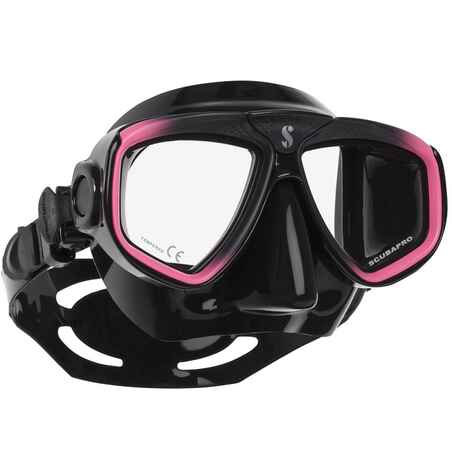 Masca Scubapro ZOOM EVO Black Roz 01