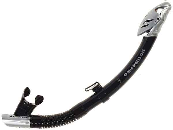 Snorkel Scubapro SPECTRA DRY Black Argintiu 01