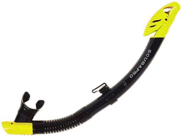 Snorkel Scubapro SPECTRA DRY Black Galben 01