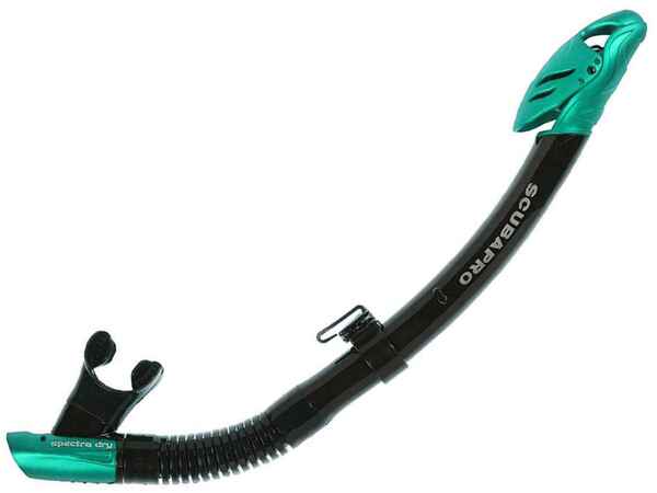 Snorkel Scubapro SPECTRA DRY Black Turcoaz 01