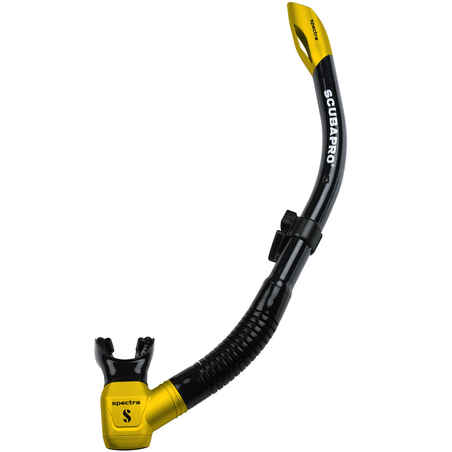 Snorkel Scubapro SPECTRA Black Galben 01