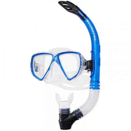 Set snorkeling Scubapro CURRENTS COMBO AD Albastru 01