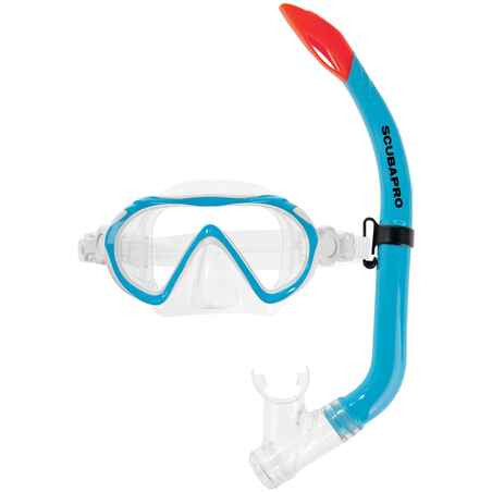 Set snorkeling Scubapro SPIDER KID Albastru 01