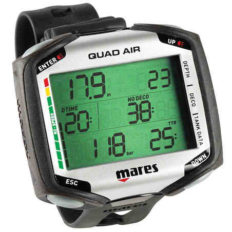 Computer SCUBA Mares QUAD AIR Negru 01