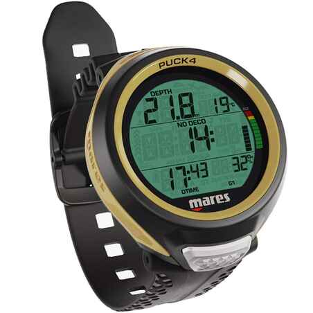 Computer SCUBA Mares PUCK 4 Olive 01