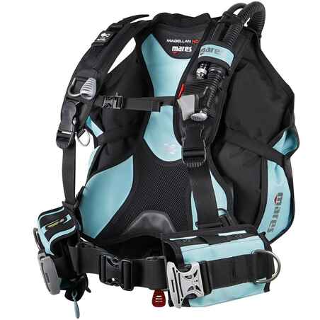 Vesta BCD Mares MAGELLAN HD Aqua 01