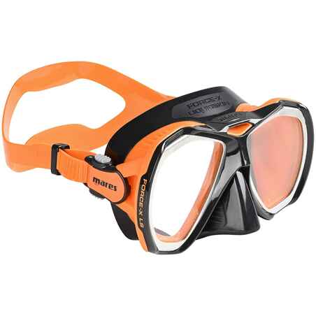 Masca SCUBA Mares FORCE X LS Black Portocaliu 01
