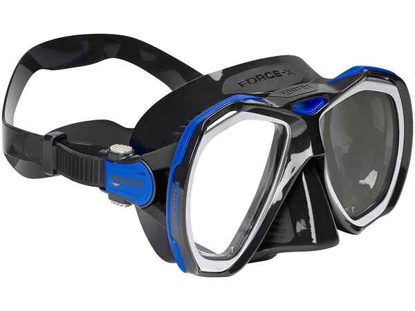 Masca SCUBA Mares FORCE X Black Albastru 01