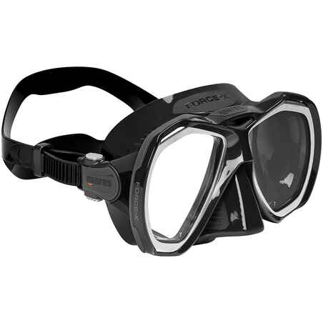 Masca SCUBA Mares FORCE X Black Gri 01