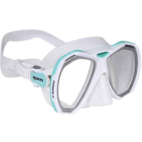 Masca SCUBA Mares FORCE X White Aqua 01