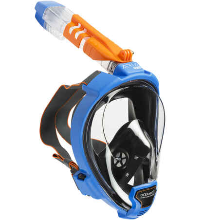 Masca pentru snorkeling Oceanreef ARIA QR Albastru 01