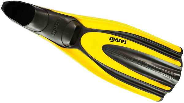 Labe SCUBA Mares AVANTI SUPERCHANNEL FF Galben 01