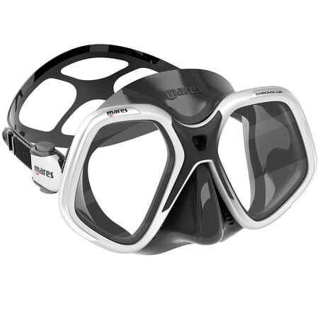 Masca SCUBA Mares CHROMA UP Black Alb 01