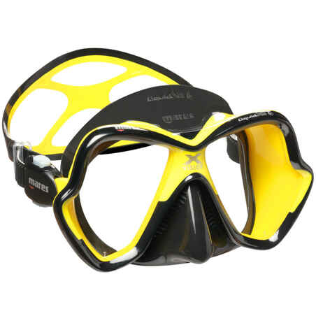 Masca SCUBA Mares X VISION ULTRA Black Galben 01