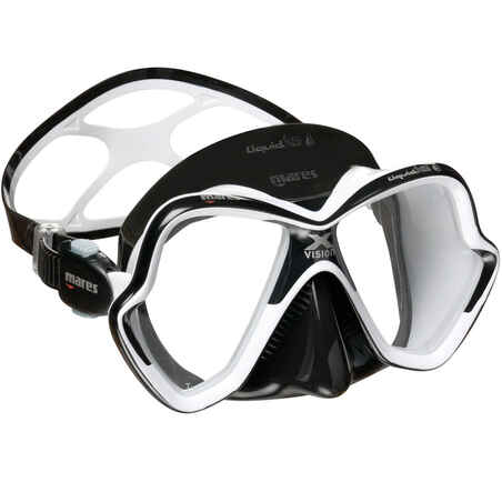 Masca SCUBA Mares X VISION ULTRA Black Alb 01