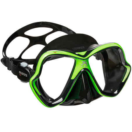 Masca SCUBA Mares X VISION Black Lime 01
