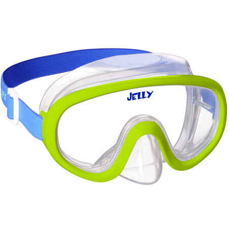 Masca snorkeling Mares AQ JELLY Lime 01