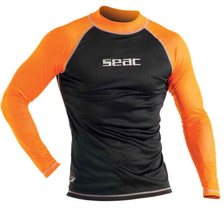 Tricou lung Seac T SUN Orange Man 01