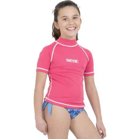 Tricou scurt Seac T SUN KID Pink 01