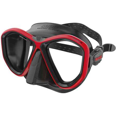 Masca Seac SYMBOL Black Rosu 01