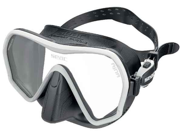 Masca Seac AJNA Black Alb 01