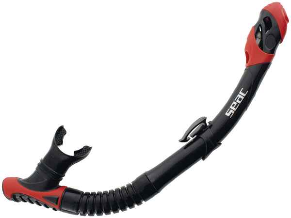 Snorkel Seac REVERSE DRY Black Rosu 01